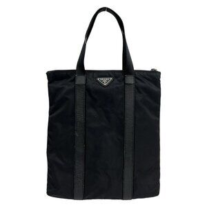 Prada Handbag Black Leather